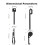 Call Point Test Keys 16 Pcs Set, Mellbree Fire Alarm Engineers Call Point Key Kit 6