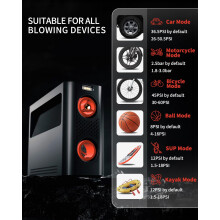 WindGallop Rechargeable Paddle Board Pump Sup Pump Digital Tyre Inflat