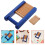 2Stk Robuste Holz Percussion Spielzeug Für Babys Mit Holzklapper Bunt 8