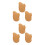6Stk Nuggets Realistisch PVC Für Shop Und 4