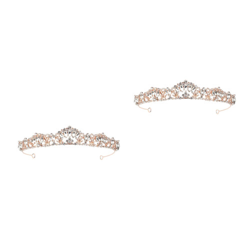 2Stk Hochzeit Haarreif Zubehör Langlebig Elegant 1
