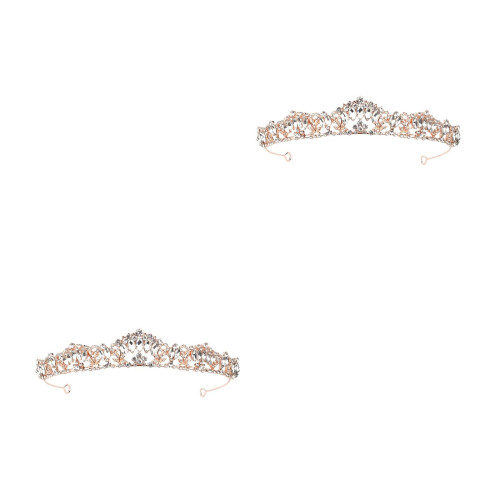 2Stk Hochzeit Haarreif Zubehör Langlebig Elegant 2