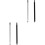 4Stk Doppelseitiger Stylus Pen Für Tablet Handy, Schwarz 2