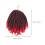1Stk Rote Spring Braids 30 Stränge Crochet Hair Extensions Für 2