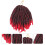 1Stk Rote Spring Braids 30 Stränge Crochet Hair Extensions Für 3