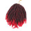 1Stk Rote Spring Braids 30 Stränge Crochet Hair Extensions Für 8
