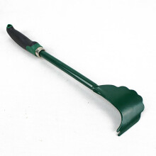 (Verde) Raspador limpiador de cortacésped, herramienta de limpieza de jardín, resistente y a prueba