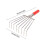 (A4)【Joy】Multifunctional Rake Tool Portable Beach Clam Rake Seafood Shell Rake Garden Farm Digging Tools 1