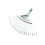 (Hay Rake)1pcs Adjustable Garden Rake Expandable for Efficient Leaf Cleanup Lightweight and Rake for 1