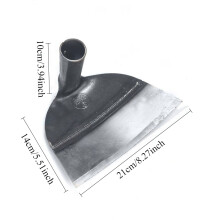 (Ancho 21 cm) Azada para desherbar, rastrillo de jardinería, herramienta para aflojar la tierra, herramienta