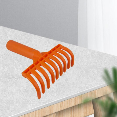 Small Yard Leaf Rake Hand Rake Claw Lightweight Ergonomic Reusable Garden Rake Tool Leaf Grass Rake