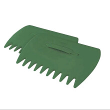(Verde oscuro) Rastrillos de mano para hojas, garras para recoger basura, para limpieza de patios y