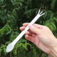 1 rastrillo de raíces de acero inoxidable para bonsáis y plantas en maceta, con 3 púas, para aflojar
