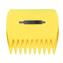 Recolector de hojas, cómodo rastrillo de mano con mango dentado, trampa para hojas de exterior para