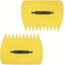 (Y)2 piezas de pinzas para hojas de exterior, rastrillo de plástico para jardinería, recoge hojas caídas
