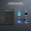 TeckNet TECKNET Wireless Keyboard 2.4GHz Bluetooth Rechargeable for Multi Device 2