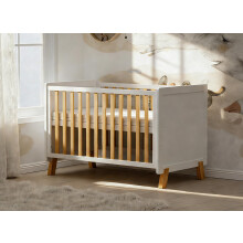 MEICI BABY Alex 3in1 Wooden Baby Cot Bed,Baby Crib,Convertible Baby Be