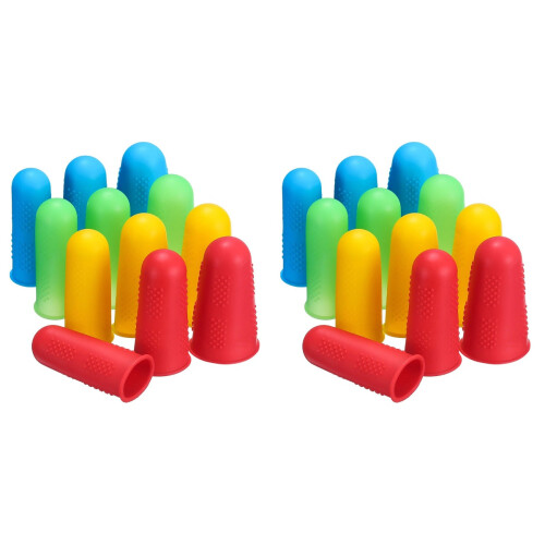 2Sets Silikon Fingerschutz in Mit Für Sicheren Schutz