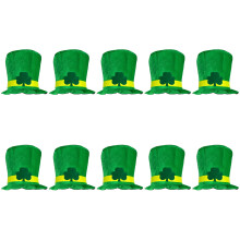 10Stk High Top Hut Für St Patrick Party & Kostüm Accessoire