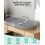 COMOMY Baby Changing Mat Waterproof, Anti Roll Nappy Changing Pad 4