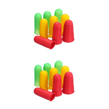 2Sets Silikon Finger Sleeves Finger- Daumenschutz
