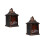 2Stk Halloween Deko Lampe Mit Kunststoff, Simulation , Bunt 2