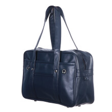 1Stk PU Schultasche Dunkelblau Fassungsvermögen
