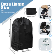Lishang Travel Stroller Bag for Airplane Pram Cover Buggy Travel Bag W