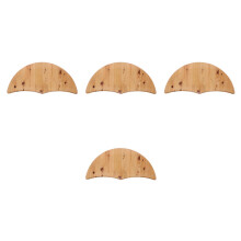 4Stk Holzdeckel Für Fußbadwanne Beige Mit Isolierung Und Spritzschutz