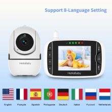 HelloBaby Baby MonitorUpgrade Baby Monitor with Camera and Night Visio