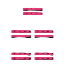10Stk Elastisches Haarband Rosé Verstellbarer Wig Grip Für Damen