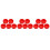 15Pièces Silicone Rouge Pour Protection Bouteilles Vin 1
