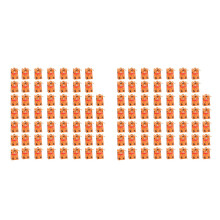 80Pièces Cartes Orange Papier Pour Enfants