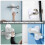 Woobroo Door Lever Safety Lock, 2 Pack Doors Handle Locks Without 3