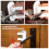 Woobroo Door Lever Safety Lock, 2 Pack Doors Handle Locks Without 5