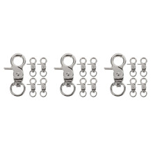 15Pièces Loquets En Acier Inoxydable Pour Cage Oiseaux Durable Argenté
