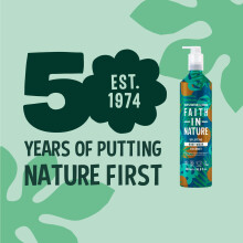 Faith In Nature Natural Body Wash Aluminium Bottle Vegan Cruelty Fr