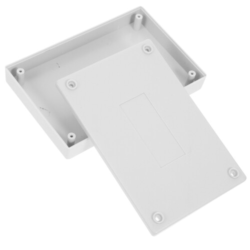 Boîte De Rangement ABS Gris Pour Stockage Secret