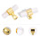 10Pièces Poignées Cabinet Acryliques Couleurs Assorties 1