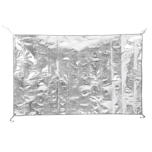 1Tapiscamping Aluminium Thermorésistant Étanche Argent Multifonction