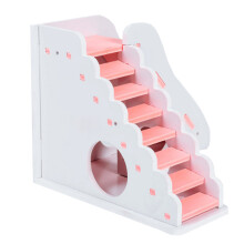 1Pièces Pour Hamster En Bois Écologique Rose