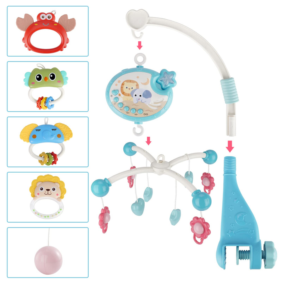 Gxpjycfob Cot Mobile For Baby Baby Crib Mobile With Music And Projectionmobiles