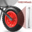14" Wheelbarrow Wheel PU Puncture Proof Solid 3.50-8 Wheel Solid Tyre 5
