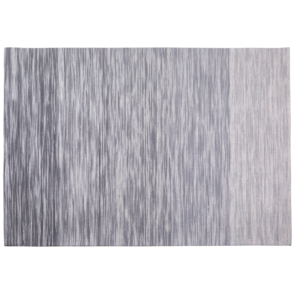 Beliani Rug Kapakli Grey 160 X 230 Cm Wool
