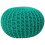 Beliani Pouffe CONRAD Cotton Emerald Green 1