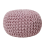 Beliani Pouffe CONRAD Cotton Pink 1
