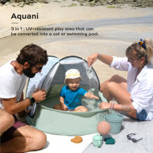 Babymoov Aquani Pop Up Baby Beach Tent  Paddling Pool  AntiUV Sun Prot