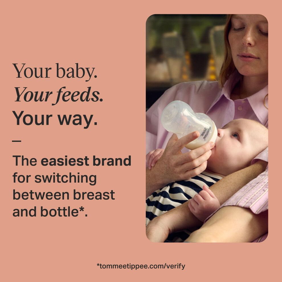 Tommee Tippee Natural Start Baby Bottle 150Ml And Newborn Soother 02 M