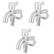 3Stk Waschmaschinenhahn Dual-Use