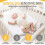 Mane by Tim  Tam SATIN  Organic Cotton COT Fitted Sheets 120x60cm Help 3